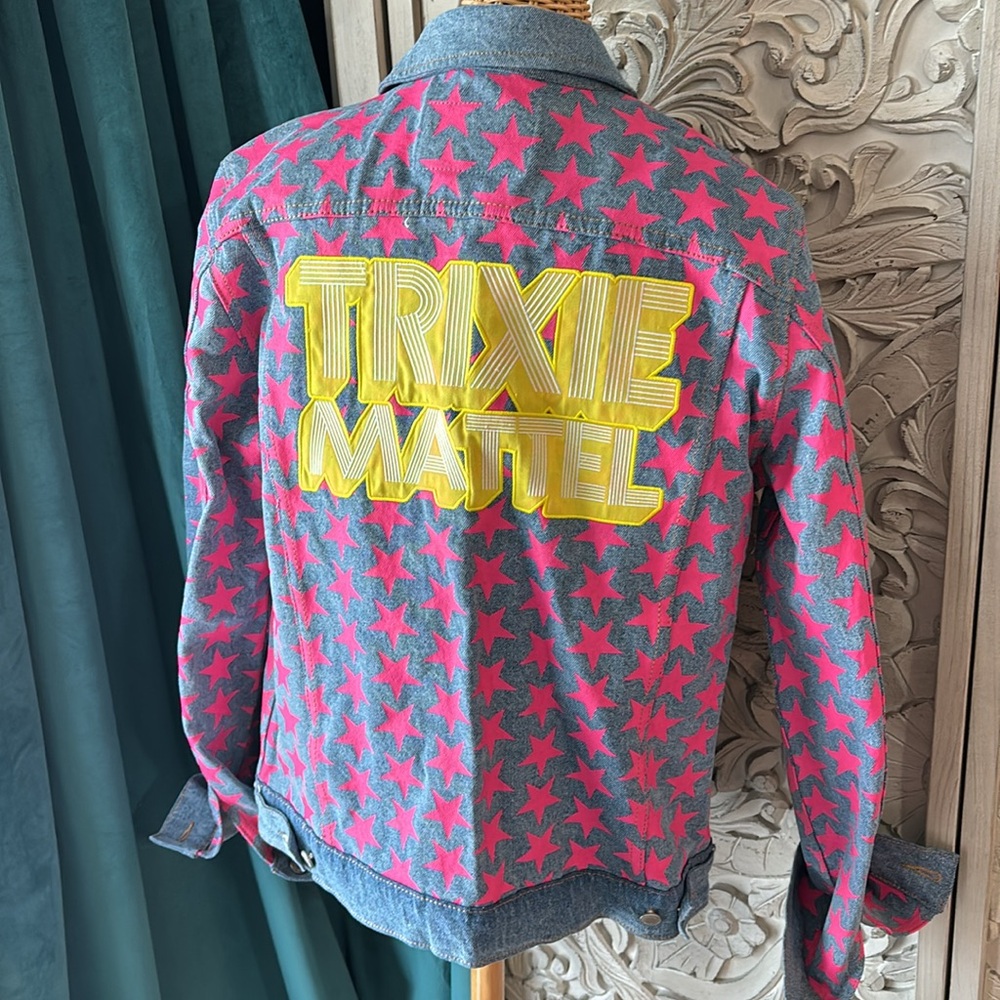 Official Drag Queen Merch exclusive rare Trixie Mattel Jean denim jacket XL